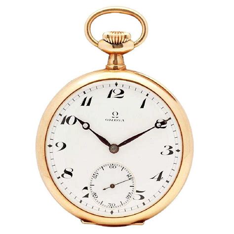 omega 24k gold watch|omega 14k gold pocket watch.